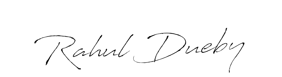 Use a signature maker to create a handwritten signature online. With this signature software, you can design (Antro_Vectra) your own signature for name Rahul Dueby. Rahul Dueby signature style 6 images and pictures png