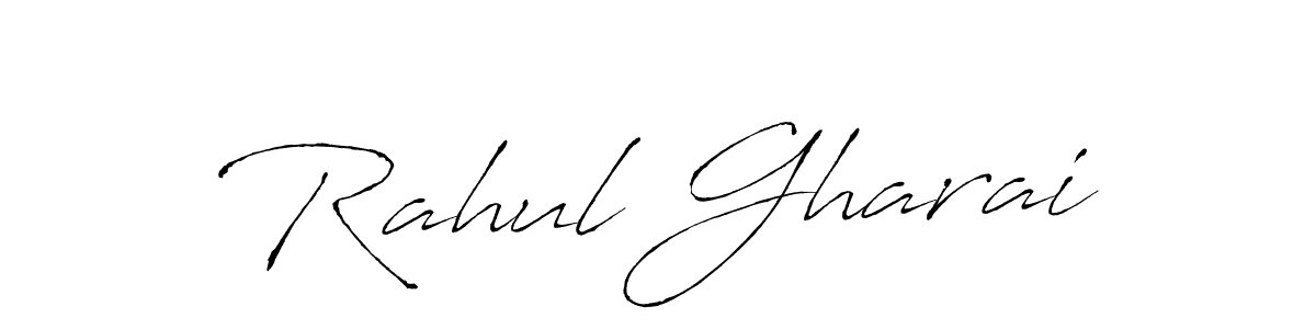 The best way (Antro_Vectra) to make a short signature is to pick only two or three words in your name. The name Rahul Gharai include a total of six letters. For converting this name. Rahul Gharai signature style 6 images and pictures png