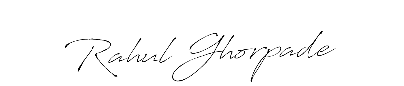 Also we have Rahul Ghorpade name is the best signature style. Create professional handwritten signature collection using Antro_Vectra autograph style. Rahul Ghorpade signature style 6 images and pictures png