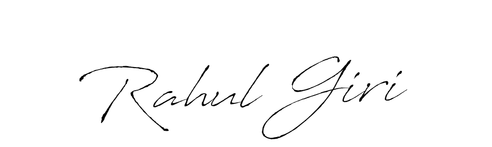 Create a beautiful signature design for name Rahul Giri. With this signature (Antro_Vectra) fonts, you can make a handwritten signature for free. Rahul Giri signature style 6 images and pictures png