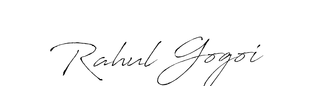 Antro_Vectra is a professional signature style that is perfect for those who want to add a touch of class to their signature. It is also a great choice for those who want to make their signature more unique. Get Rahul Gogoi name to fancy signature for free. Rahul Gogoi signature style 6 images and pictures png