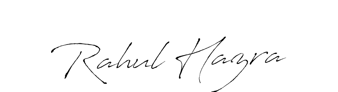 Design your own signature with our free online signature maker. With this signature software, you can create a handwritten (Antro_Vectra) signature for name Rahul Hazra. Rahul Hazra signature style 6 images and pictures png