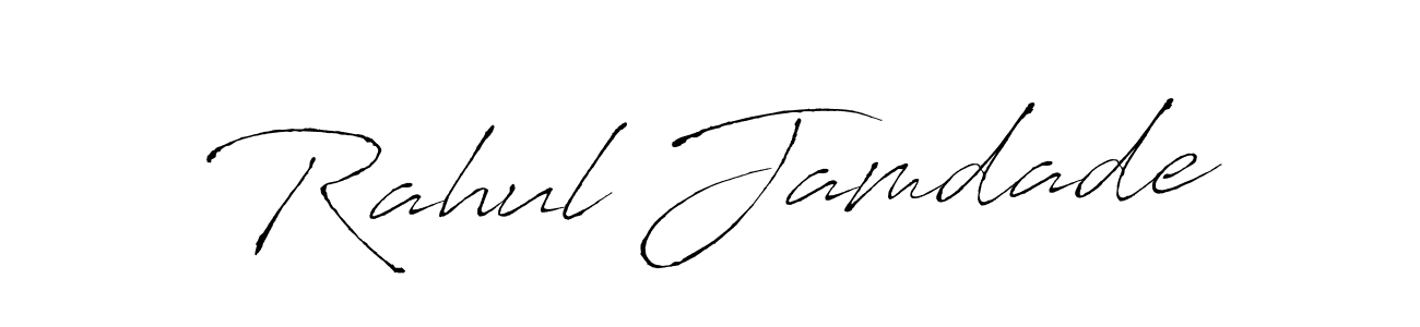 Make a beautiful signature design for name Rahul Jamdade. Use this online signature maker to create a handwritten signature for free. Rahul Jamdade signature style 6 images and pictures png
