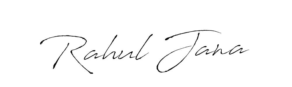 Design your own signature with our free online signature maker. With this signature software, you can create a handwritten (Antro_Vectra) signature for name Rahul Jana. Rahul Jana signature style 6 images and pictures png