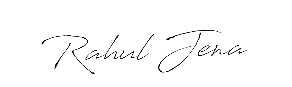 Also You can easily find your signature by using the search form. We will create Rahul Jena name handwritten signature images for you free of cost using Antro_Vectra sign style. Rahul Jena signature style 6 images and pictures png