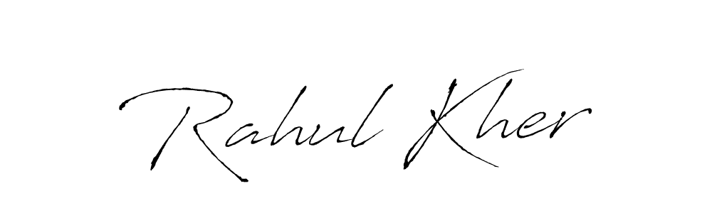 Also You can easily find your signature by using the search form. We will create Rahul Kher name handwritten signature images for you free of cost using Antro_Vectra sign style. Rahul Kher signature style 6 images and pictures png