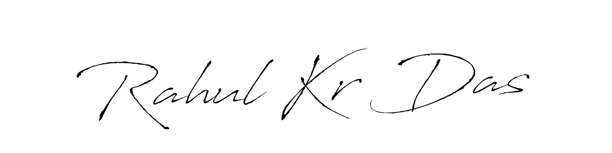 How to make Rahul Kr Das signature? Antro_Vectra is a professional autograph style. Create handwritten signature for Rahul Kr Das name. Rahul Kr Das signature style 6 images and pictures png
