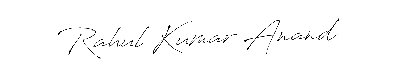 Make a short Rahul Kumar Anand signature style. Manage your documents anywhere anytime using Antro_Vectra. Create and add eSignatures, submit forms, share and send files easily. Rahul Kumar Anand signature style 6 images and pictures png