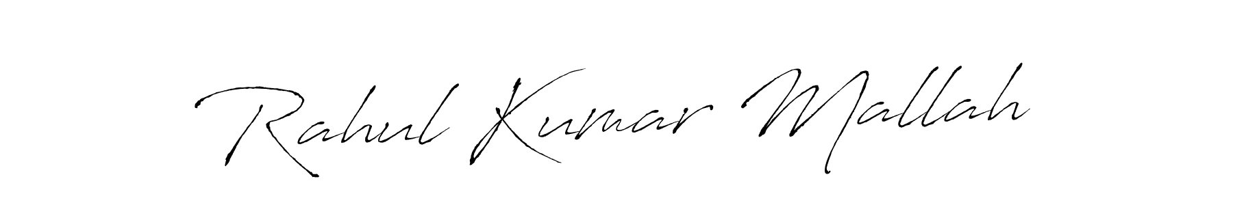 How to make Rahul Kumar Mallah signature? Antro_Vectra is a professional autograph style. Create handwritten signature for Rahul Kumar Mallah name. Rahul Kumar Mallah signature style 6 images and pictures png