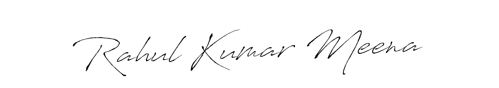 Use a signature maker to create a handwritten signature online. With this signature software, you can design (Antro_Vectra) your own signature for name Rahul Kumar Meena. Rahul Kumar Meena signature style 6 images and pictures png