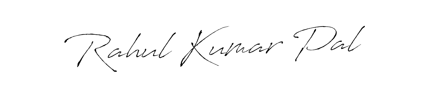 Create a beautiful signature design for name Rahul Kumar Pal. With this signature (Antro_Vectra) fonts, you can make a handwritten signature for free. Rahul Kumar Pal signature style 6 images and pictures png