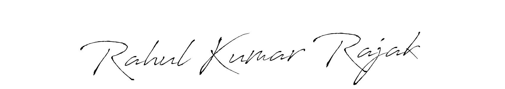 Rahul Kumar Rajak stylish signature style. Best Handwritten Sign (Antro_Vectra) for my name. Handwritten Signature Collection Ideas for my name Rahul Kumar Rajak. Rahul Kumar Rajak signature style 6 images and pictures png