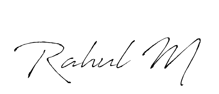 Here are the top 10 professional signature styles for the name Rahul M. These are the best autograph styles you can use for your name. Rahul M signature style 6 images and pictures png