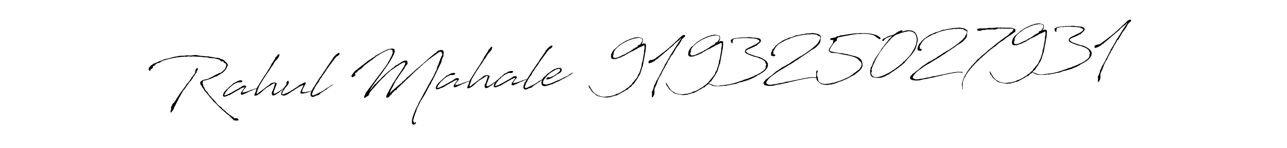 This is the best signature style for the Rahul Mahale  919325027931 name. Also you like these signature font (Antro_Vectra). Mix name signature. Rahul Mahale  919325027931 signature style 6 images and pictures png