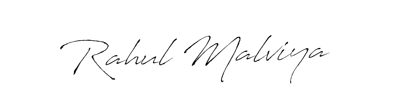 You should practise on your own different ways (Antro_Vectra) to write your name (Rahul Malviya) in signature. don't let someone else do it for you. Rahul Malviya signature style 6 images and pictures png