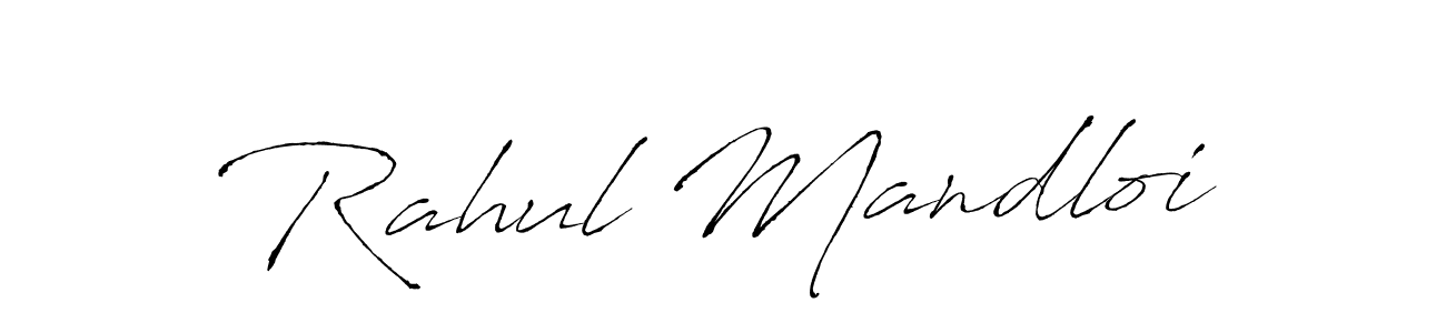 How to make Rahul Mandloi signature? Antro_Vectra is a professional autograph style. Create handwritten signature for Rahul Mandloi name. Rahul Mandloi signature style 6 images and pictures png