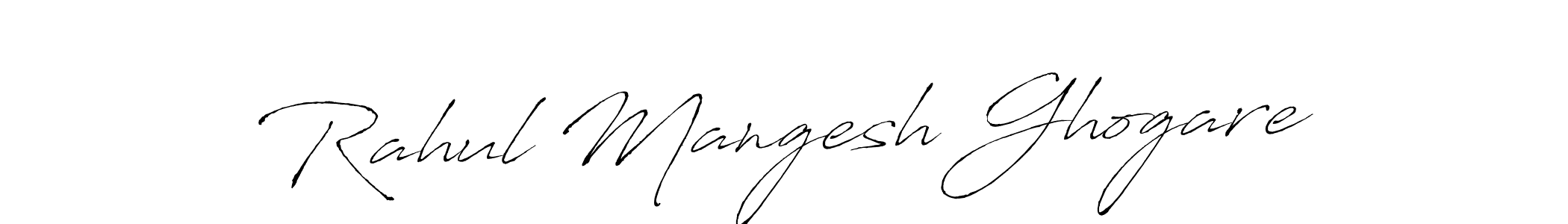 It looks lik you need a new signature style for name Rahul Mangesh Ghogare. Design unique handwritten (Antro_Vectra) signature with our free signature maker in just a few clicks. Rahul Mangesh Ghogare signature style 6 images and pictures png