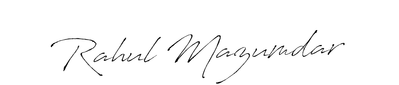 Also we have Rahul Mazumdar name is the best signature style. Create professional handwritten signature collection using Antro_Vectra autograph style. Rahul Mazumdar signature style 6 images and pictures png