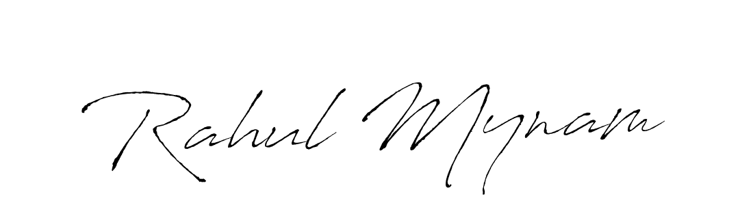 How to make Rahul Mynam signature? Antro_Vectra is a professional autograph style. Create handwritten signature for Rahul Mynam name. Rahul Mynam signature style 6 images and pictures png