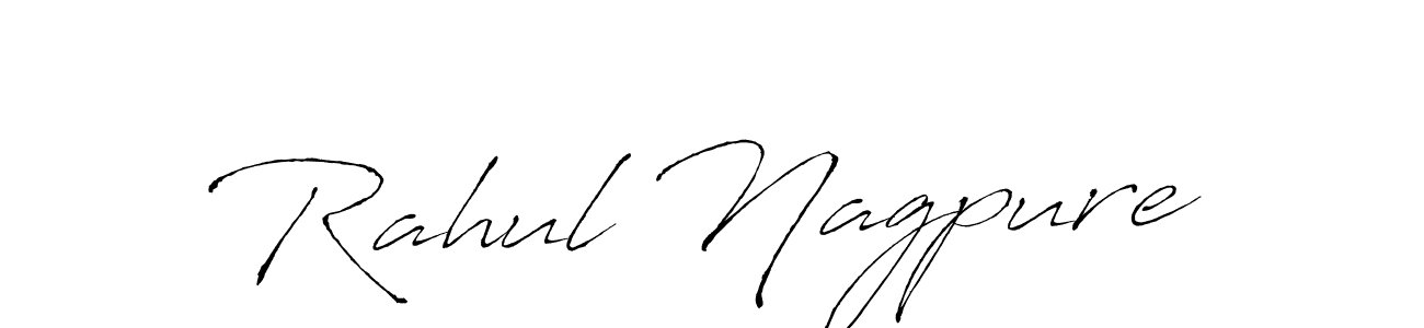 It looks lik you need a new signature style for name Rahul Nagpure. Design unique handwritten (Antro_Vectra) signature with our free signature maker in just a few clicks. Rahul Nagpure signature style 6 images and pictures png