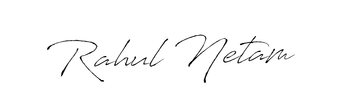 The best way (Antro_Vectra) to make a short signature is to pick only two or three words in your name. The name Rahul Netam include a total of six letters. For converting this name. Rahul Netam signature style 6 images and pictures png