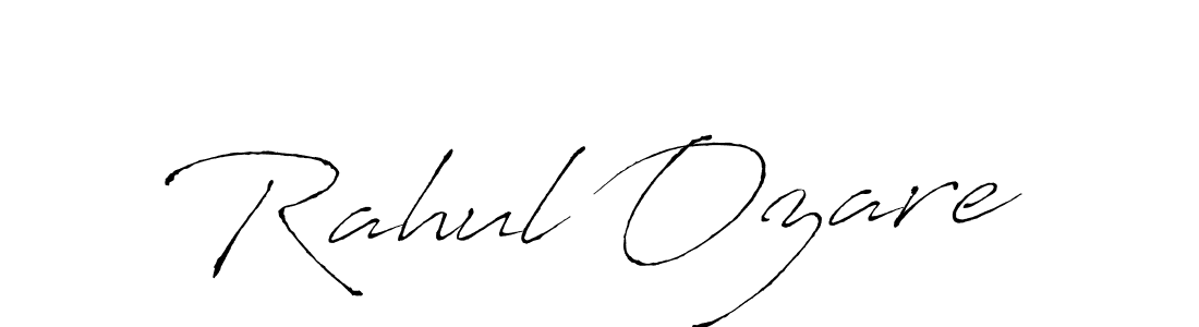 You should practise on your own different ways (Antro_Vectra) to write your name (Rahul Ozare) in signature. don't let someone else do it for you. Rahul Ozare signature style 6 images and pictures png