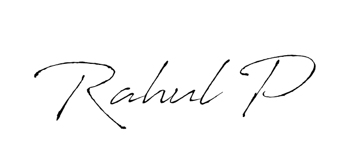 if you are searching for the best signature style for your name Rahul P. so please give up your signature search. here we have designed multiple signature styles  using Antro_Vectra. Rahul P signature style 6 images and pictures png