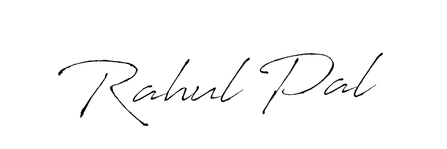 Rahul Pal stylish signature style. Best Handwritten Sign (Antro_Vectra) for my name. Handwritten Signature Collection Ideas for my name Rahul Pal. Rahul Pal signature style 6 images and pictures png