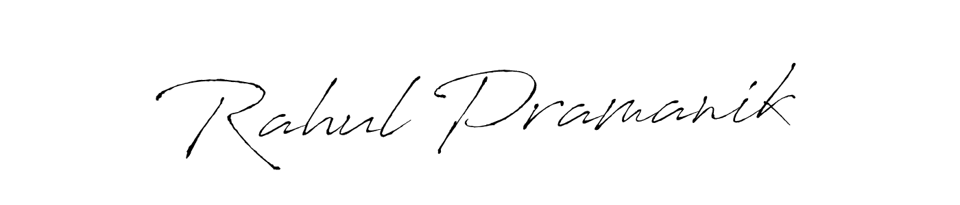 Rahul Pramanik stylish signature style. Best Handwritten Sign (Antro_Vectra) for my name. Handwritten Signature Collection Ideas for my name Rahul Pramanik. Rahul Pramanik signature style 6 images and pictures png