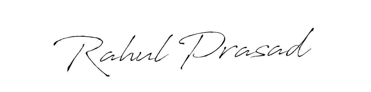 Rahul Prasad stylish signature style. Best Handwritten Sign (Antro_Vectra) for my name. Handwritten Signature Collection Ideas for my name Rahul Prasad. Rahul Prasad signature style 6 images and pictures png