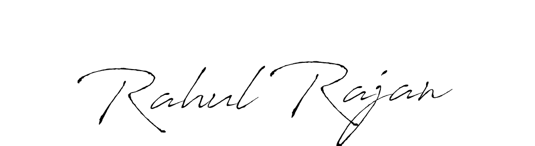 Create a beautiful signature design for name Rahul Rajan. With this signature (Antro_Vectra) fonts, you can make a handwritten signature for free. Rahul Rajan signature style 6 images and pictures png