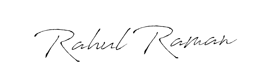 Also You can easily find your signature by using the search form. We will create Rahul Raman name handwritten signature images for you free of cost using Antro_Vectra sign style. Rahul Raman signature style 6 images and pictures png