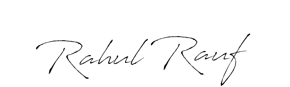 You should practise on your own different ways (Antro_Vectra) to write your name (Rahul Rauf) in signature. don't let someone else do it for you. Rahul Rauf signature style 6 images and pictures png