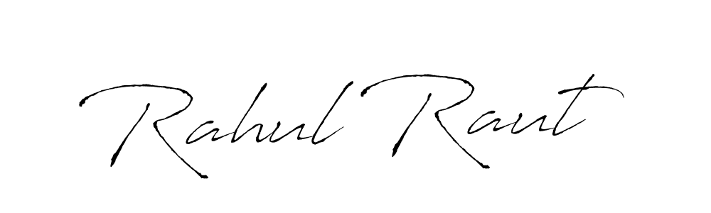 Antro_Vectra is a professional signature style that is perfect for those who want to add a touch of class to their signature. It is also a great choice for those who want to make their signature more unique. Get Rahul Raut name to fancy signature for free. Rahul Raut signature style 6 images and pictures png