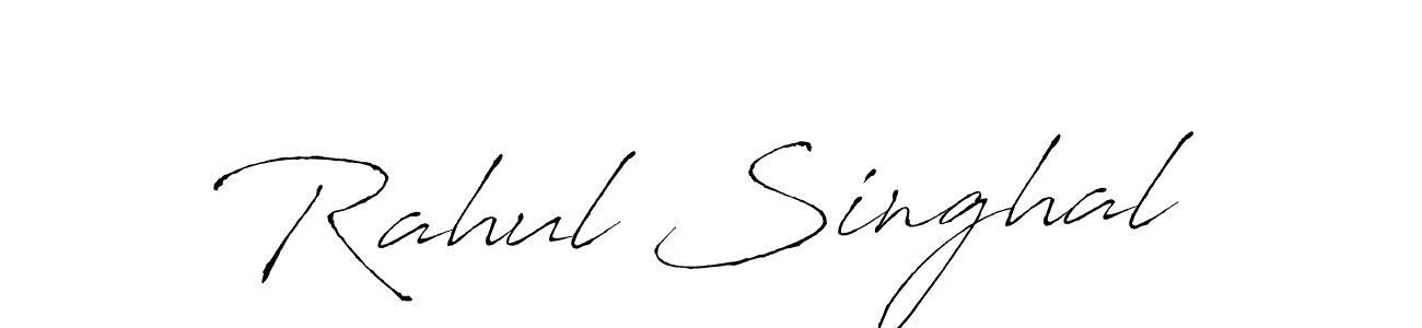 The best way (Antro_Vectra) to make a short signature is to pick only two or three words in your name. The name Rahul Singhal include a total of six letters. For converting this name. Rahul Singhal signature style 6 images and pictures png