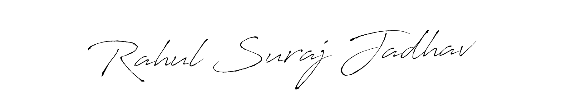 Make a short Rahul Suraj Jadhav signature style. Manage your documents anywhere anytime using Antro_Vectra. Create and add eSignatures, submit forms, share and send files easily. Rahul Suraj Jadhav signature style 6 images and pictures png