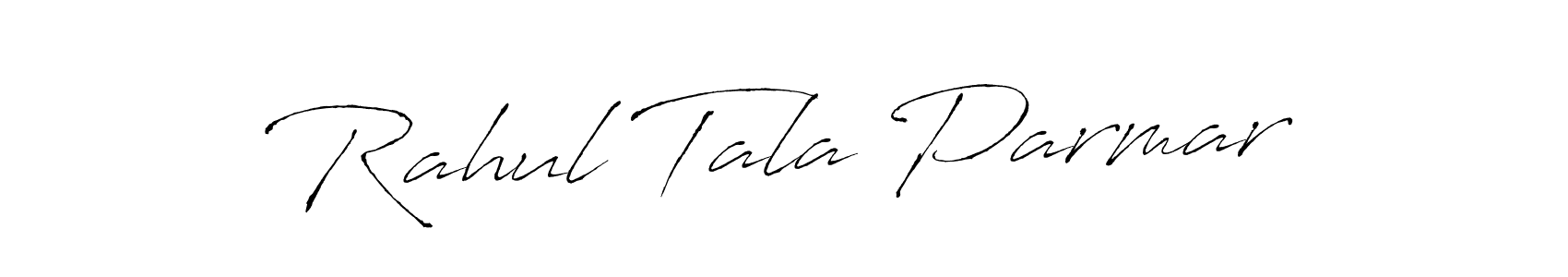 Use a signature maker to create a handwritten signature online. With this signature software, you can design (Antro_Vectra) your own signature for name Rahul Tala Parmar. Rahul Tala Parmar signature style 6 images and pictures png