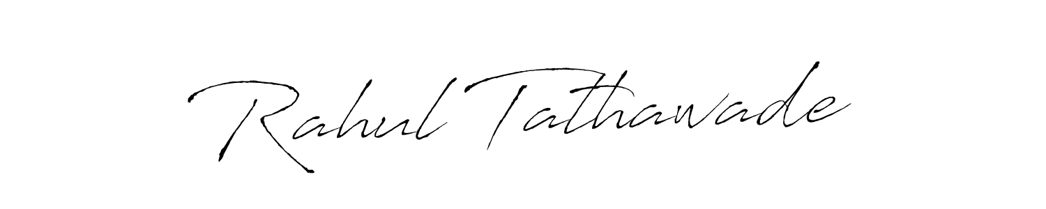 Rahul Tathawade stylish signature style. Best Handwritten Sign (Antro_Vectra) for my name. Handwritten Signature Collection Ideas for my name Rahul Tathawade. Rahul Tathawade signature style 6 images and pictures png