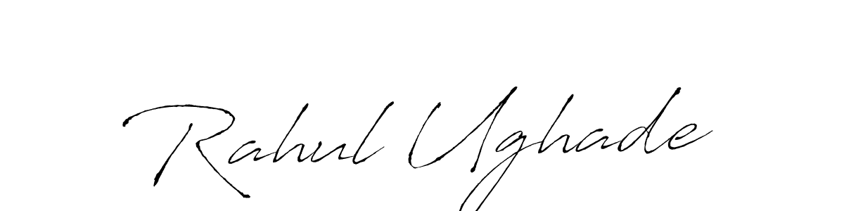 Also You can easily find your signature by using the search form. We will create Rahul Ughade name handwritten signature images for you free of cost using Antro_Vectra sign style. Rahul Ughade signature style 6 images and pictures png