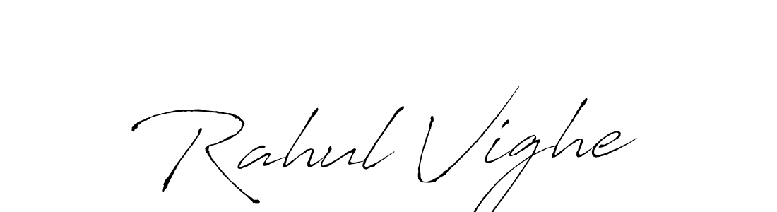 Similarly Antro_Vectra is the best handwritten signature design. Signature creator online .You can use it as an online autograph creator for name Rahul Vighe. Rahul Vighe signature style 6 images and pictures png