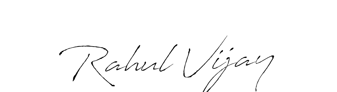 Similarly Antro_Vectra is the best handwritten signature design. Signature creator online .You can use it as an online autograph creator for name Rahul Vijay. Rahul Vijay signature style 6 images and pictures png