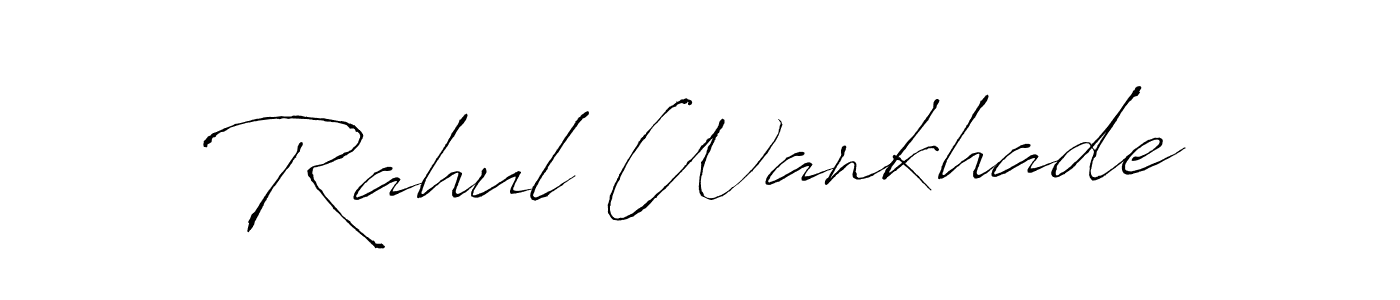 Make a beautiful signature design for name Rahul Wankhade. Use this online signature maker to create a handwritten signature for free. Rahul Wankhade signature style 6 images and pictures png