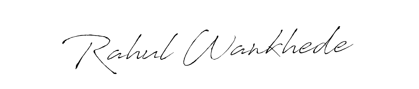 Also we have Rahul Wankhede name is the best signature style. Create professional handwritten signature collection using Antro_Vectra autograph style. Rahul Wankhede signature style 6 images and pictures png