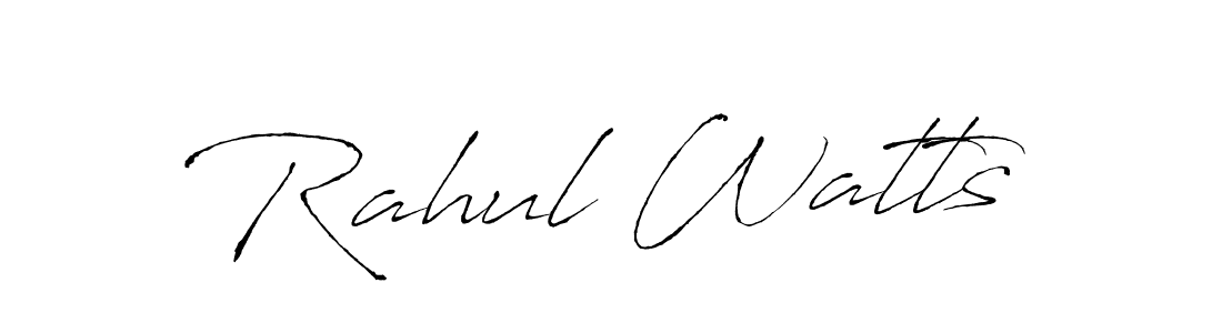 if you are searching for the best signature style for your name Rahul Watts. so please give up your signature search. here we have designed multiple signature styles  using Antro_Vectra. Rahul Watts signature style 6 images and pictures png