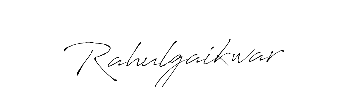 How to make Rahulgaikwar name signature. Use Antro_Vectra style for creating short signs online. This is the latest handwritten sign. Rahulgaikwar signature style 6 images and pictures png