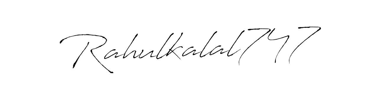 Design your own signature with our free online signature maker. With this signature software, you can create a handwritten (Antro_Vectra) signature for name Rahulkalal747. Rahulkalal747 signature style 6 images and pictures png