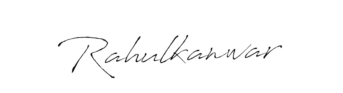 Create a beautiful signature design for name Rahulkanwar. With this signature (Antro_Vectra) fonts, you can make a handwritten signature for free. Rahulkanwar signature style 6 images and pictures png