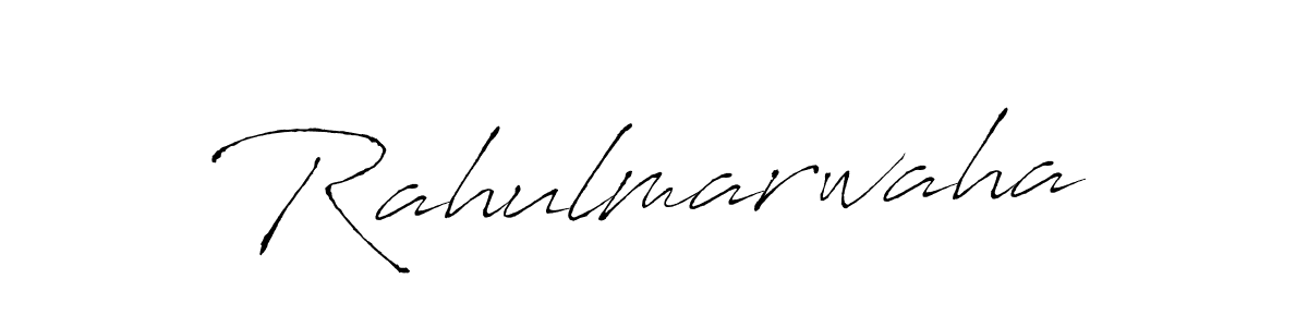 Create a beautiful signature design for name Rahulmarwaha. With this signature (Antro_Vectra) fonts, you can make a handwritten signature for free. Rahulmarwaha signature style 6 images and pictures png