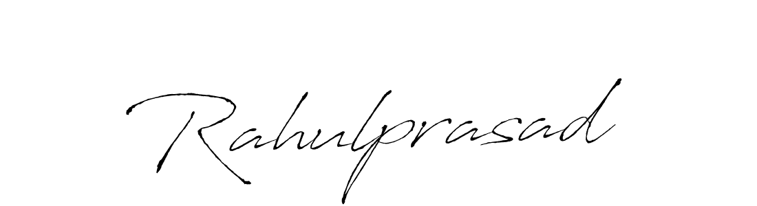 Antro_Vectra is a professional signature style that is perfect for those who want to add a touch of class to their signature. It is also a great choice for those who want to make their signature more unique. Get Rahulprasad name to fancy signature for free. Rahulprasad signature style 6 images and pictures png