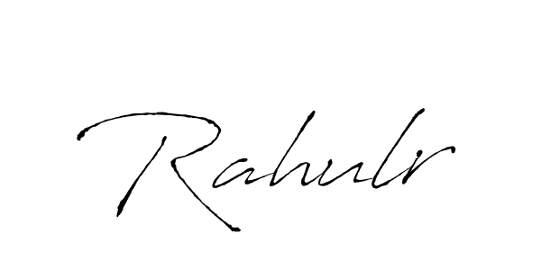 How to make Rahulr signature? Antro_Vectra is a professional autograph style. Create handwritten signature for Rahulr name. Rahulr signature style 6 images and pictures png